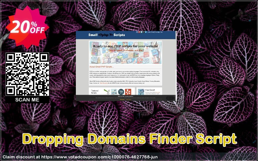 Dropping Domains Finder Script Coupon Code Jun 2024, 20% OFF - VotedCoupon