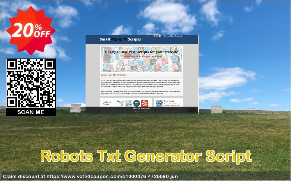Robots Txt Generator Script Coupon, discount Robots Txt Generator Script Hottest deals code 2024. Promotion: special offer code of Robots Txt Generator Script 2024