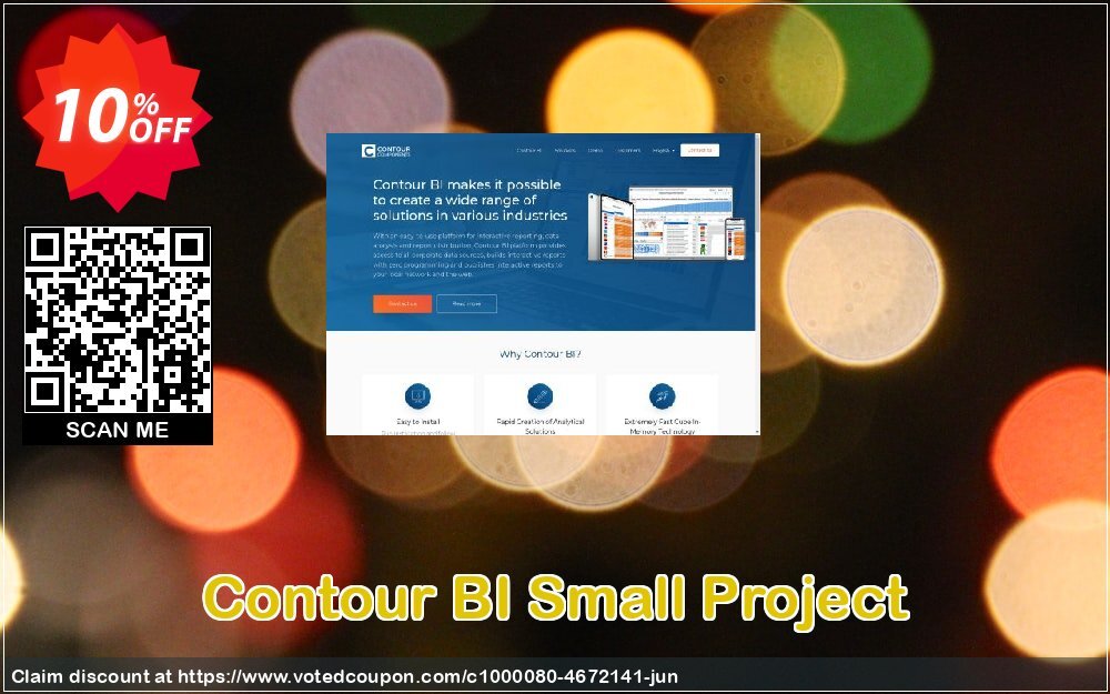 Contour BI Small Project Coupon, discount Contour BI Small Project super sales code 2024. Promotion: super sales code of Contour BI Small Project 2024
