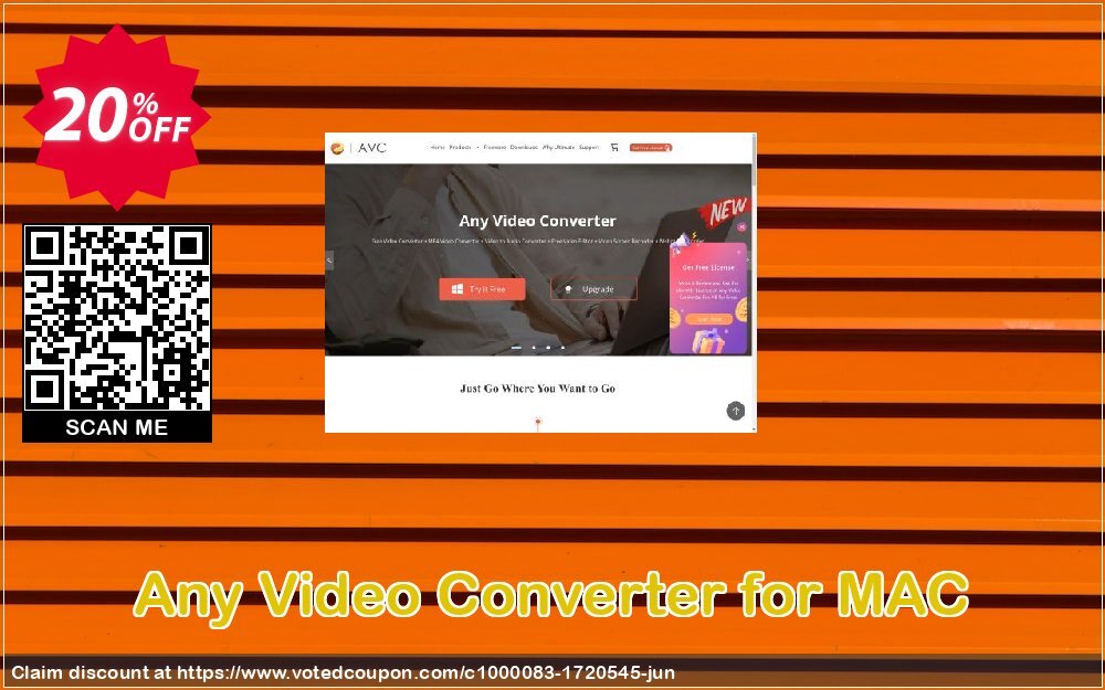 Any Video Converter for MAC Coupon, discount Any Video Converter for MAC marvelous promo code 2024. Promotion: marvelous promo code of Any Video Converter for MAC 2024