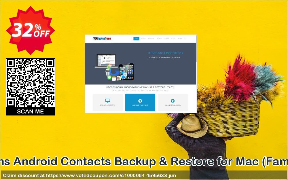 Backuptrans Android Contacts Backup & Restore for MAC, Family Edition  Coupon, discount Backuptrans Android Contacts Backup & Restore for Mac (Family Edition) formidable discount code 2024. Promotion: impressive offer code of Backuptrans Android Contacts Backup & Restore for Mac (Family Edition) 2024