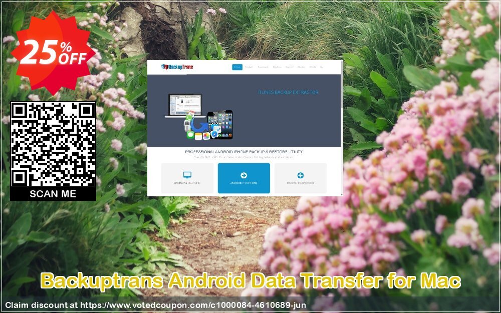 Backuptrans Android Data Transfer for MAC Coupon Code Jun 2024, 25% OFF - VotedCoupon