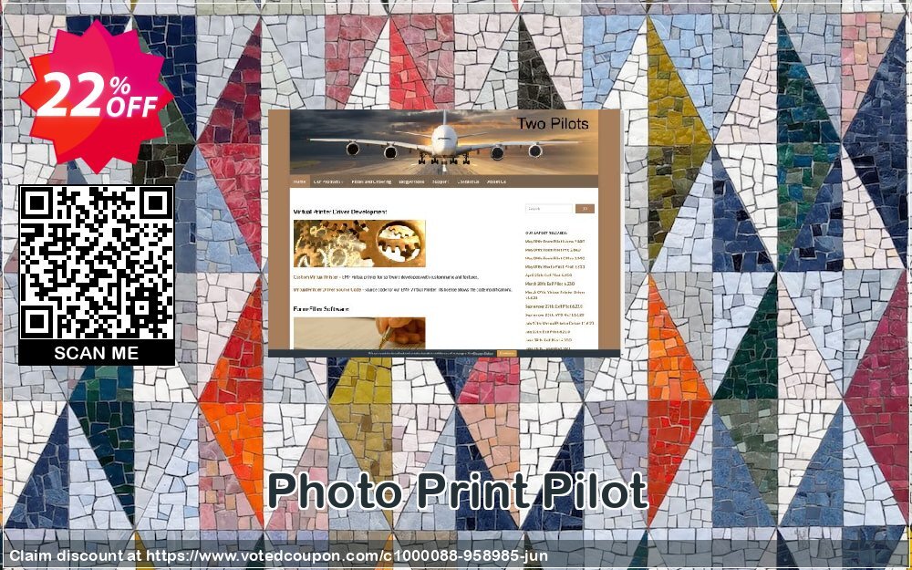 Photo Print Pilot Coupon, discount Photo Print Pilot Dreaded sales code 2024. Promotion: staggering deals code of Photo Print Pilot 2024