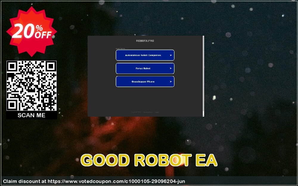 GOOD ROBOT EA Coupon Code Jun 2024, 20% OFF - VotedCoupon