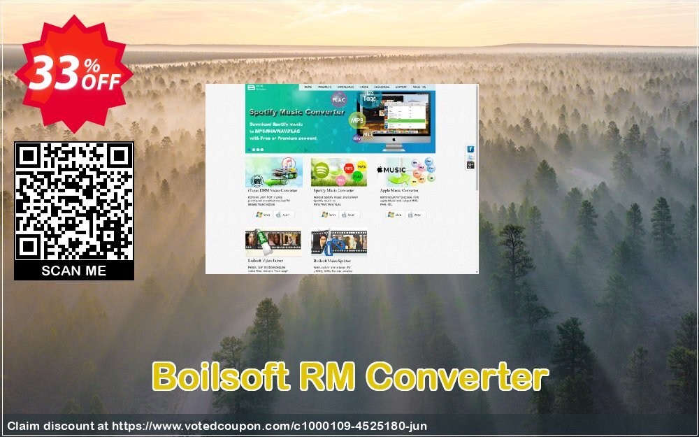 Boilsoft RM Converter Coupon, discount Boilsoft RM Converter staggering discounts code 2024. Promotion: staggering discounts code of Boilsoft RM Converter 2024