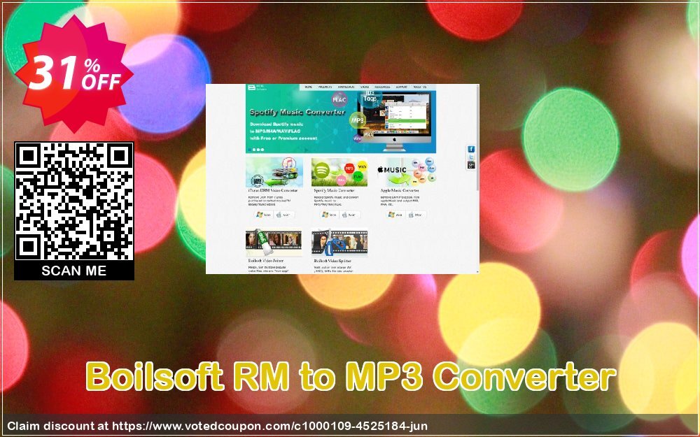 Boilsoft RM to MP3 Converter Coupon, discount Boilsoft RM to MP3 Converter formidable offer code 2024. Promotion: formidable offer code of Boilsoft RM to MP3 Converter 2024