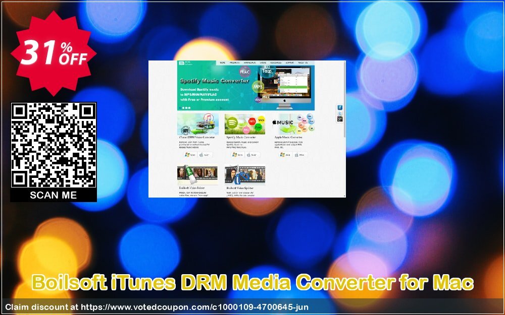 Boilsoft iTunes DRM Media Converter for MAC Coupon, discount Boilsoft iTunes DRM Media Converter for Mac amazing deals code 2024. Promotion: amazing deals code of Boilsoft iTunes DRM Media Converter for Mac 2024