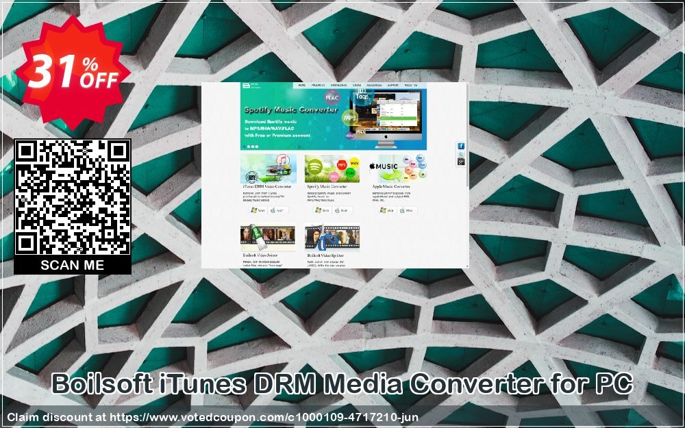 Boilsoft iTunes DRM Media Converter for PC Coupon, discount Boilsoft iTunes DRM Media Converter for PC impressive promo code 2024. Promotion: impressive promo code of Boilsoft iTunes DRM Media Converter for PC 2024