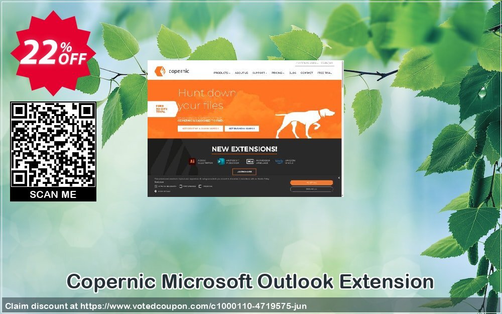 Copernic Microsoft Outlook Extension Coupon, discount Affiliate 15%. Promotion: stunning discount code of Microsoft Outlook Extension (1 year) 2024
