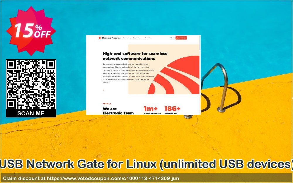 USB Network Gate for Linux, unlimited USB devices  Coupon, discount USB Network Gate for Linux unlimited USB devices Excellent deals code 2024. Promotion: staggering deals code of USB Network Gate for Linux unlimited USB devices 2024