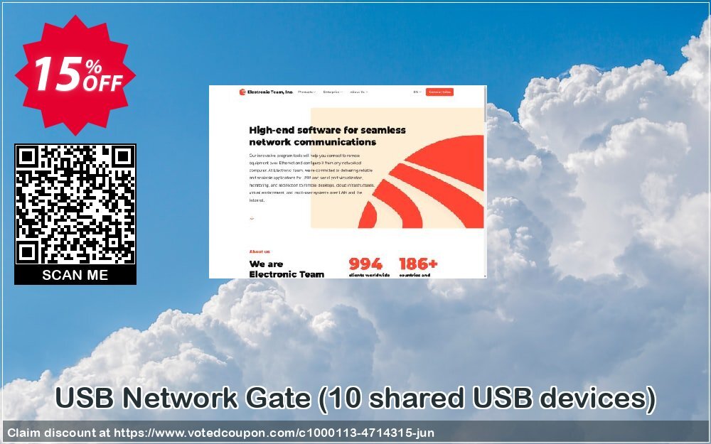 USB Network Gate, 10 shared USB devices  Coupon, discount USB Network Gate for Windows 10 shared USB devices Super sales code 2024. Promotion: dreaded sales code of USB Network Gate for Windows 10 shared USB devices 2024