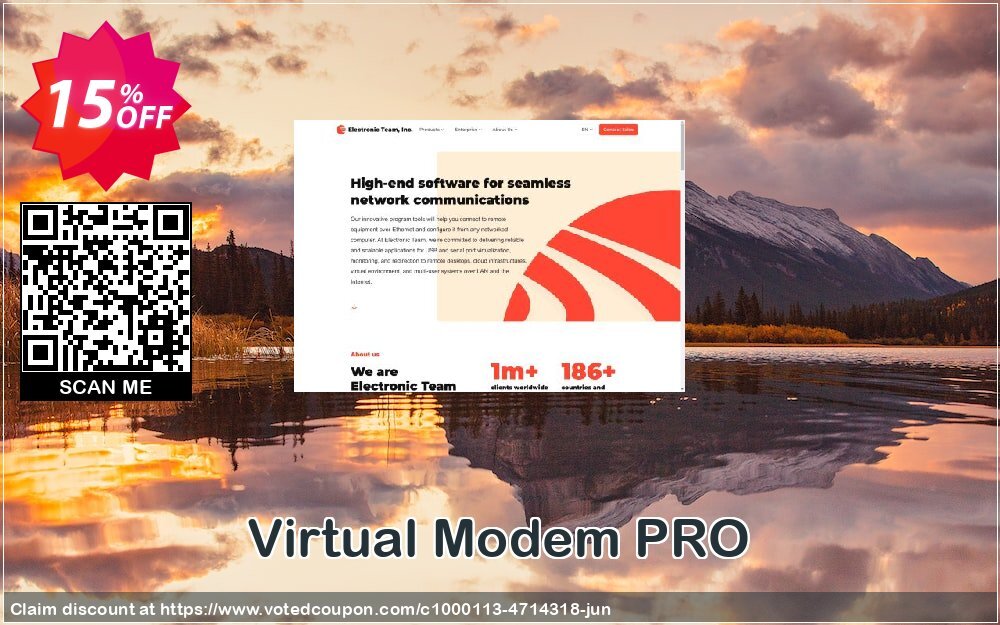 Virtual Modem PRO Coupon, discount Virtual Modem PRO wondrous discount code 2024. Promotion: wondrous discount code of Virtual Modem PRO 2024