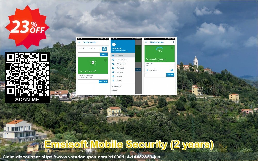 Emsisoft Mobile Security, 2 years  Coupon, discount Emsisoft Mobile Security excellent discount code 2024. Promotion: excellent discount code of Emsisoft Mobile Security 2024