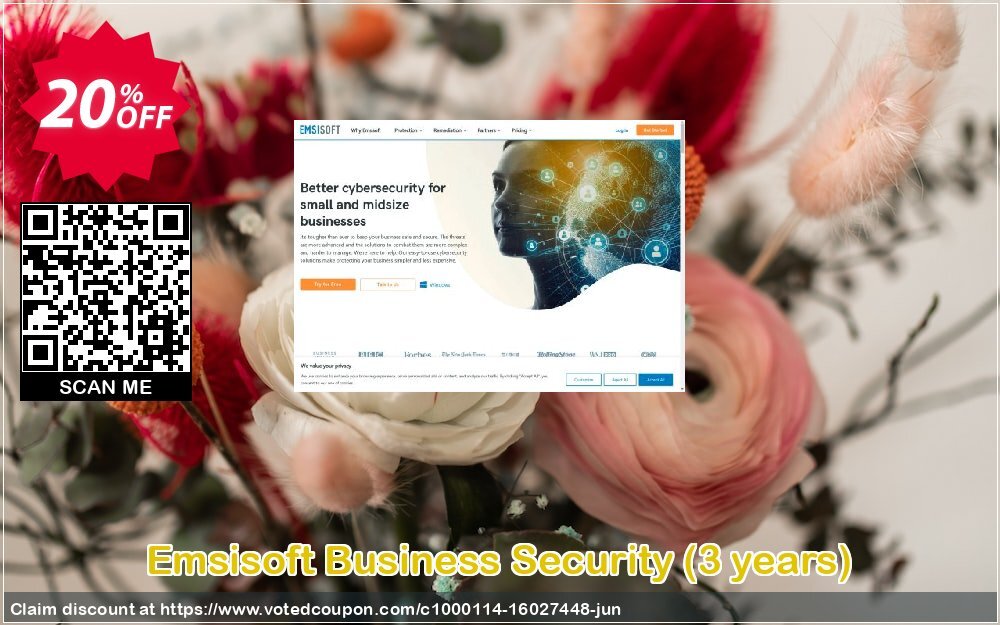 Emsisoft Business Security, 3 years  Coupon, discount Emsisoft Business Security best promotions code 2024. Promotion: best promotions code of Emsisoft Business Security 2024