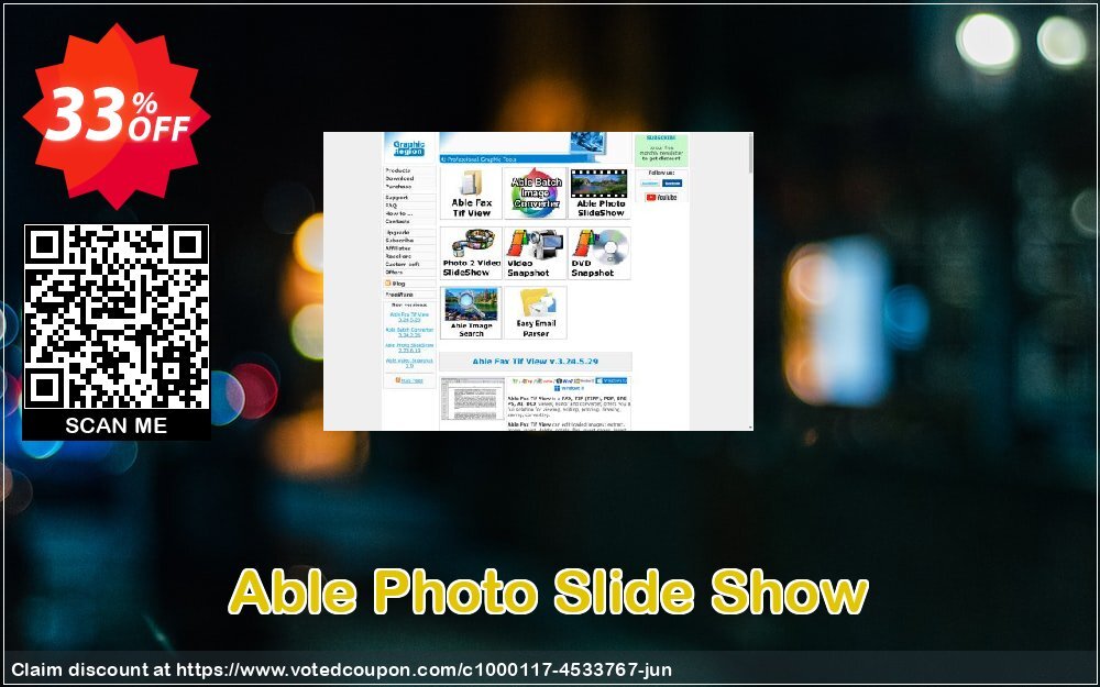 Able Photo Slide Show Coupon, discount 30% - Big-discount. Promotion: marvelous discount code of Able Photo Slide Show 2024