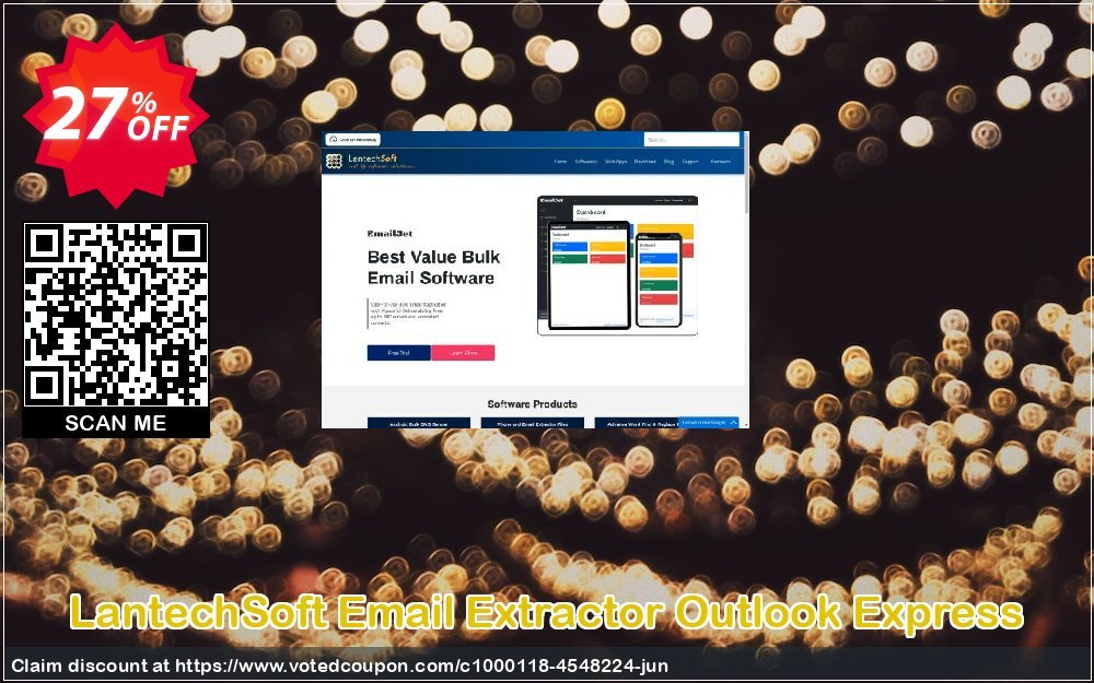 LantechSoft Email Extractor Outlook Express Coupon, discount Christmas Offer. Promotion: amazing discounts code of Email Extractor Outlook Express 2024