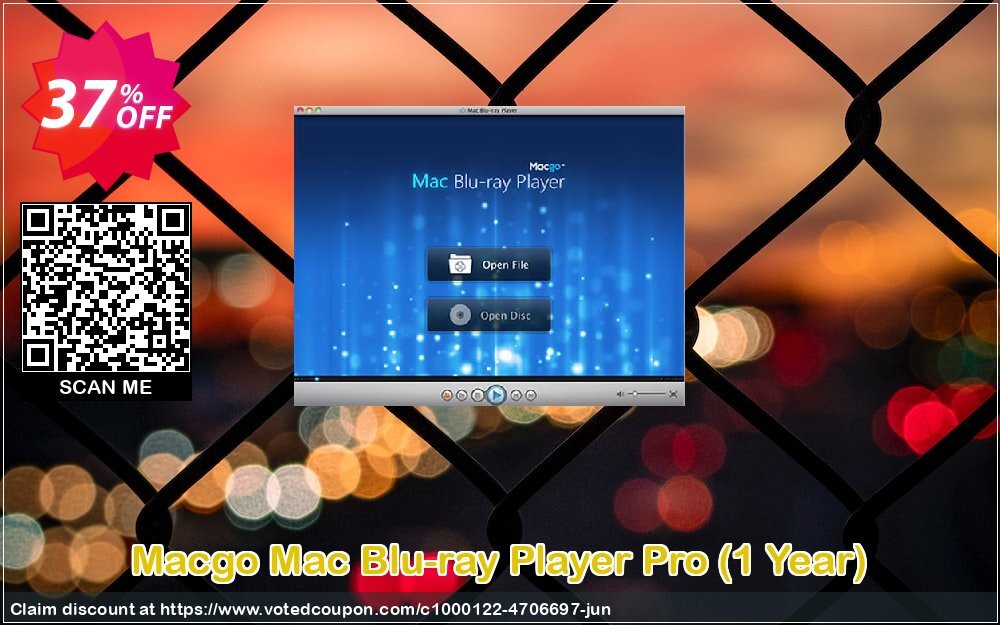 MACgo MAC Blu-ray Player Pro, Yearly  Coupon, discount Macgo Mac Blu-ray Player Pro - One Year Excellent promo code 2024. Promotion: Excellent promo code of Macgo Mac Blu-ray Player Pro - One Year 2024