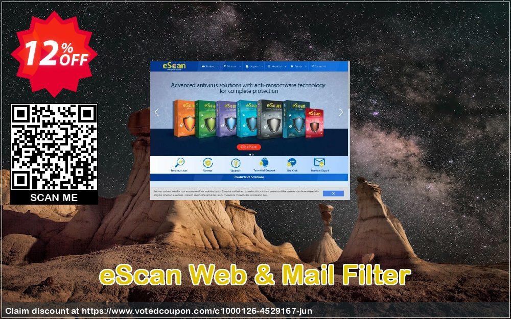 eScan Web & Mail Filter Coupon Code Jun 2024, 12% OFF - VotedCoupon