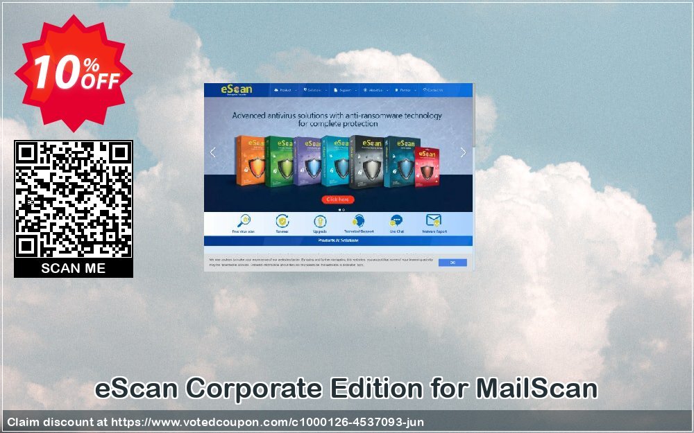 eScan Corporate Edition for MailScan Coupon, discount eScan Corporate Edition for MailScan stunning promo code 2024. Promotion: stunning promo code of eScan Corporate Edition for MailScan 2024