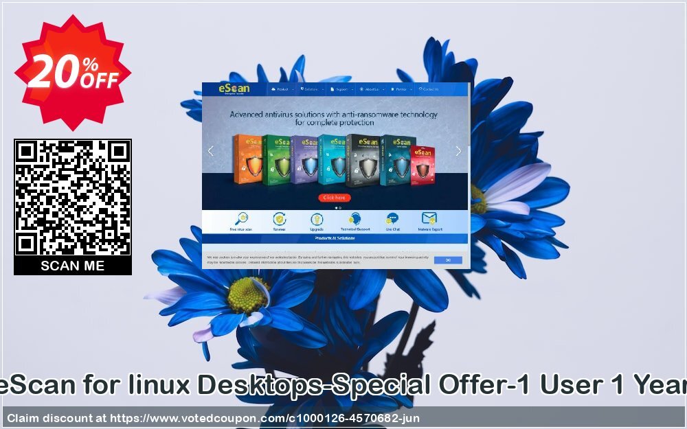 eScan for linux Desktops-Special Offer-1 User Yearly Coupon, discount eScan for linux Desktops-Special Offer-1 User 1 Year marvelous sales code 2024. Promotion: marvelous sales code of eScan for linux Desktops-Special Offer-1 User 1 Year 2024