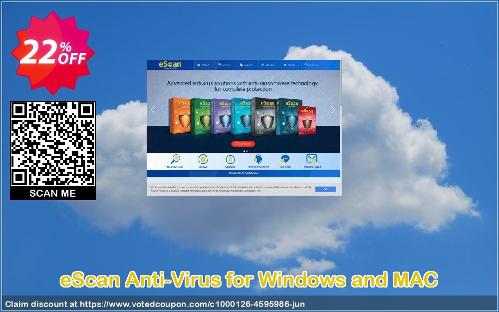 eScan Anti-Virus for WINDOWS and MAC Coupon Code Jun 2024, 22% OFF - VotedCoupon