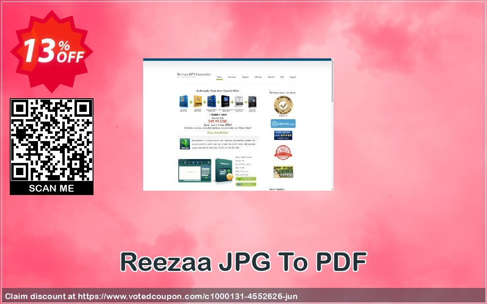 Reezaa JPG To PDF Coupon, discount JPG To PDF excellent promo code 2024. Promotion: excellent promo code of JPG To PDF 2024