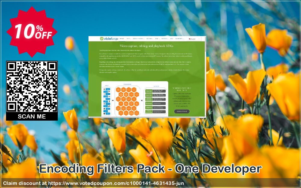 Encoding Filters Pack - One Developer Coupon, discount 10%. Promotion: exclusive sales code of Encoding Filters Pack - One Developer 2024