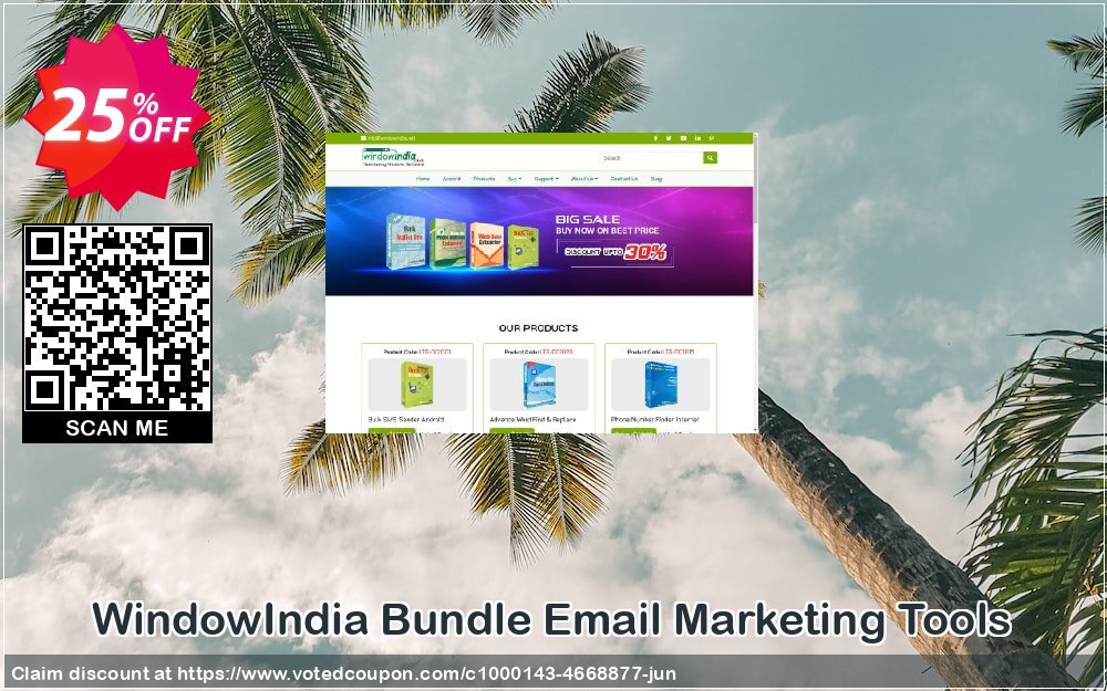 WindowIndia Bundle Email Marketing Tools Coupon, discount Christmas OFF. Promotion: hottest promotions code of Bundle Email Marketing Tools 2024