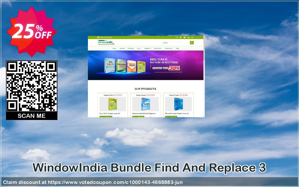 WindowIndia Bundle Find And Replace 3 Coupon Code Jun 2024, 25% OFF - VotedCoupon