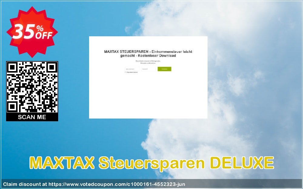 MAXTAX Steuersparen DELUXE Coupon Code Jun 2024, 35% OFF - VotedCoupon