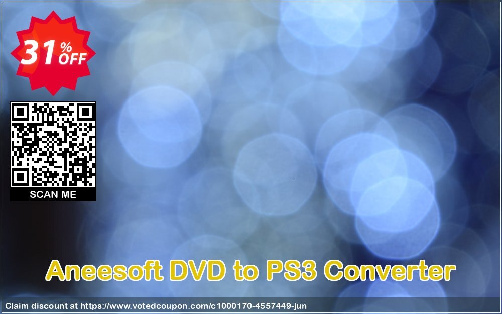 Aneesoft DVD to PS3 Converter Coupon, discount Aneesoft DVD to PS3 Converter staggering promo code 2024. Promotion: staggering promo code of Aneesoft DVD to PS3 Converter 2024