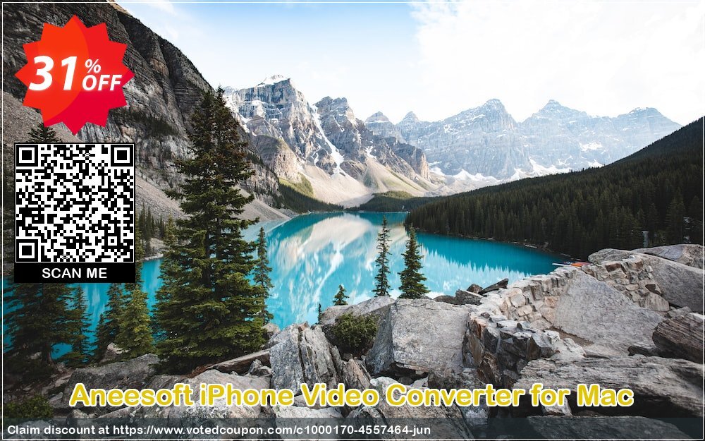 Aneesoft iPhone Video Converter for MAC Coupon, discount Aneesoft iPhone Video Converter for Mac big discounts code 2024. Promotion: big discounts code of Aneesoft iPhone Video Converter for Mac 2024