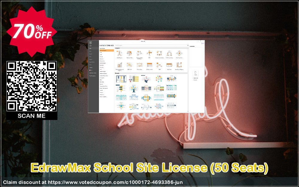 EdrawMax School Site Plan, 50 Seats  Coupon, discount Edraw Max School Site License (50 Seats) Marvelous offer code 2024. Promotion: Amazing promotions code of Edraw Max School Site License (50 Seats) 2024