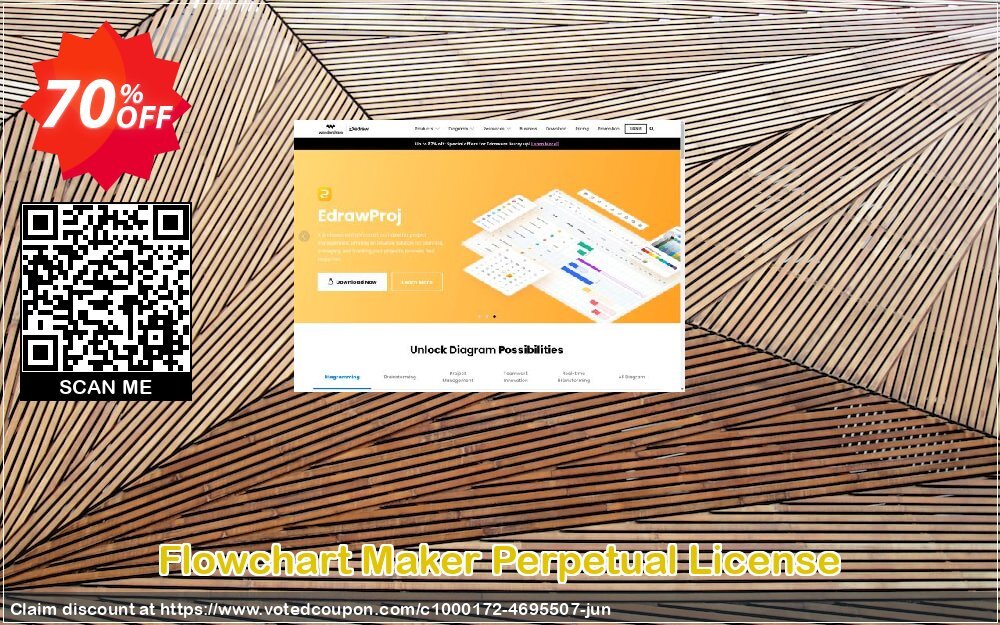 Flowchart Maker Perpetual Plan Coupon, discount Flowchart Maker Perpetual License Super offer code 2024. Promotion: amazing deals code of Flowchart Maker Perpetual License 2024