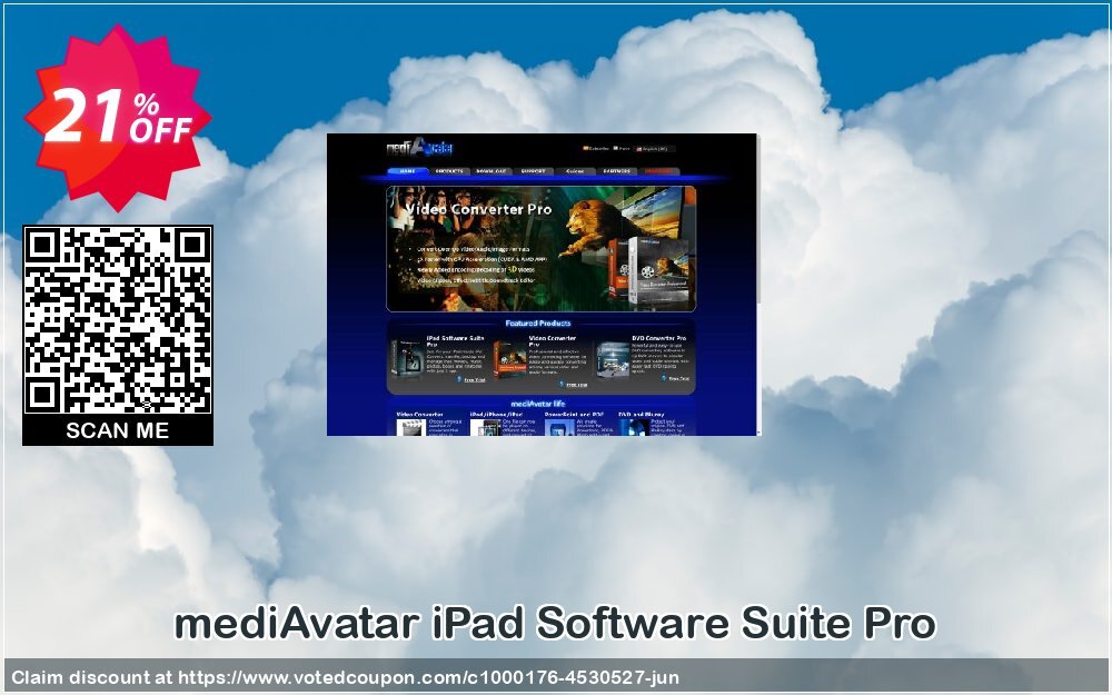 mediAvatar iPad Software Suite Pro Coupon Code Jun 2024, 21% OFF - VotedCoupon