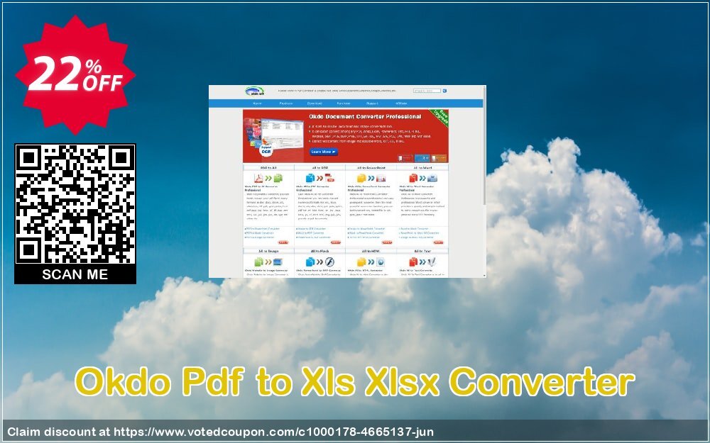 Okdo Pdf to Xls Xlsx Converter Coupon Code Jun 2024, 22% OFF - VotedCoupon