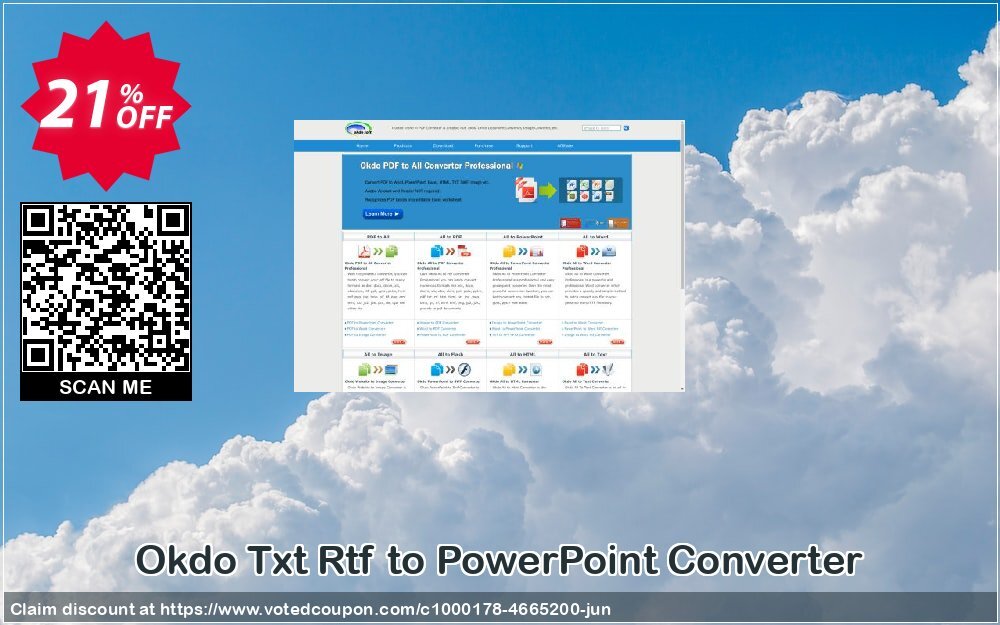 Okdo Txt Rtf to PowerPoint Converter Coupon Code Jun 2024, 21% OFF - VotedCoupon