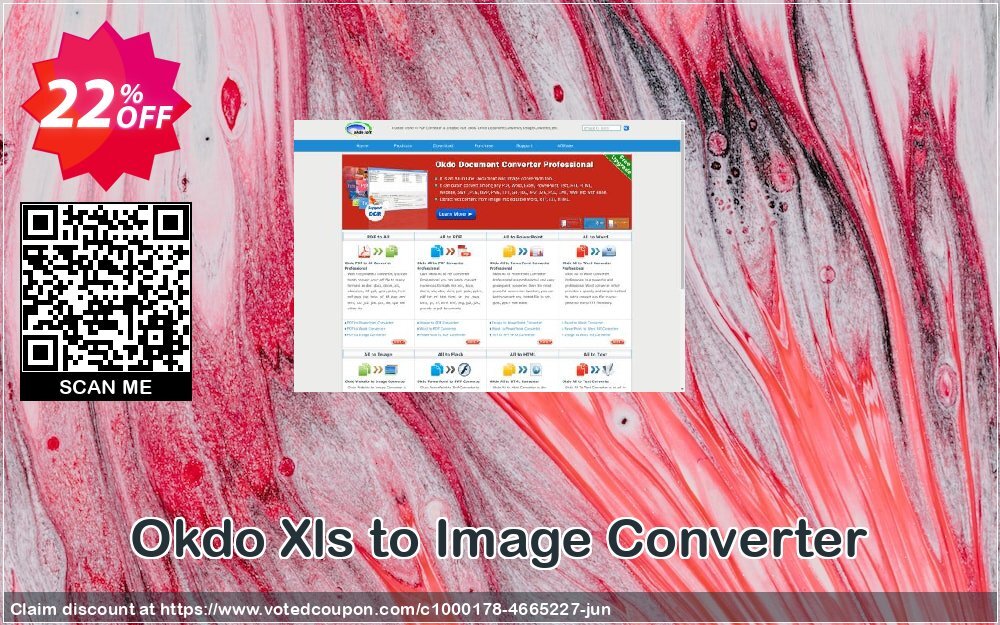 Okdo Xls to Image Converter Coupon, discount Okdo Xls to Image Converter staggering discount code 2024. Promotion: staggering discount code of Okdo Xls to Image Converter 2024