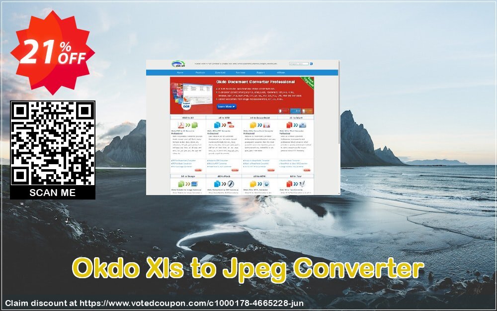 Okdo Xls to Jpeg Converter Coupon, discount Okdo Xls to Jpeg Converter imposing promo code 2024. Promotion: imposing promo code of Okdo Xls to Jpeg Converter 2024