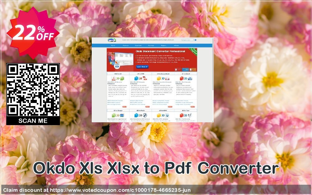 Okdo Xls Xlsx to Pdf Converter Coupon, discount Okdo Xls Xlsx to Pdf Converter marvelous promo code 2024. Promotion: marvelous promo code of Okdo Xls Xlsx to Pdf Converter 2024