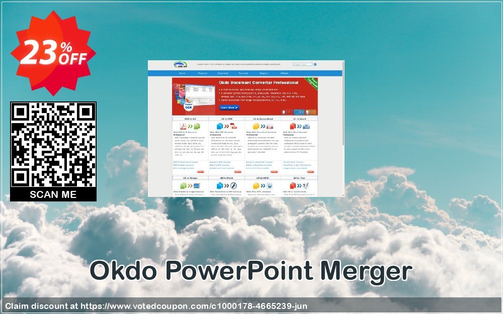 Okdo PowerPoint Merger Coupon, discount Okdo PowerPoint Merger amazing deals code 2024. Promotion: amazing deals code of Okdo PowerPoint Merger 2024