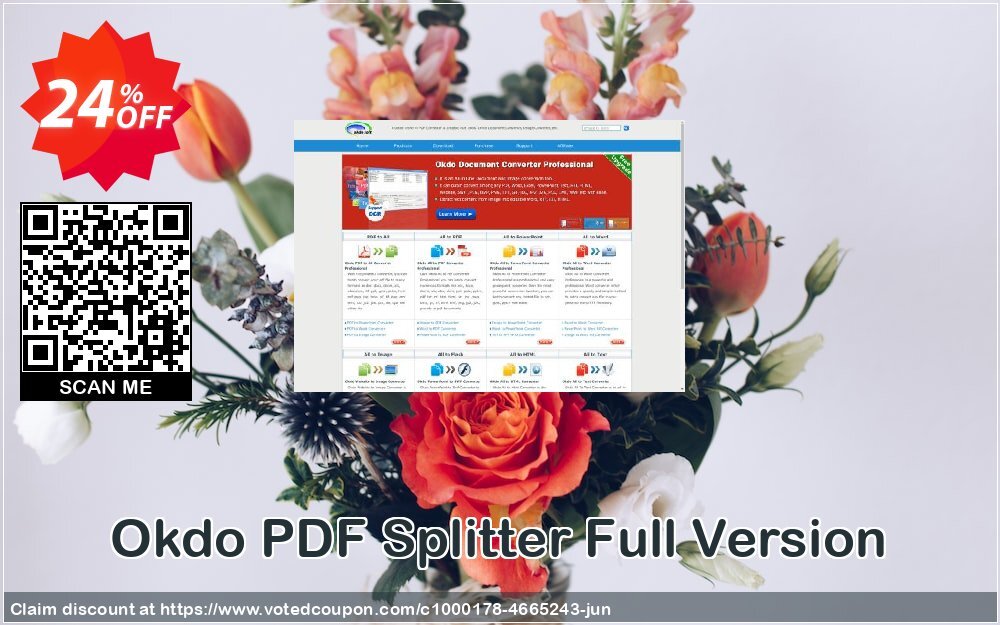 Okdo PDF Splitter Full Version Coupon, discount Okdo PDF Splitter Full Version hottest discounts code 2024. Promotion: hottest discounts code of Okdo PDF Splitter Full Version 2024
