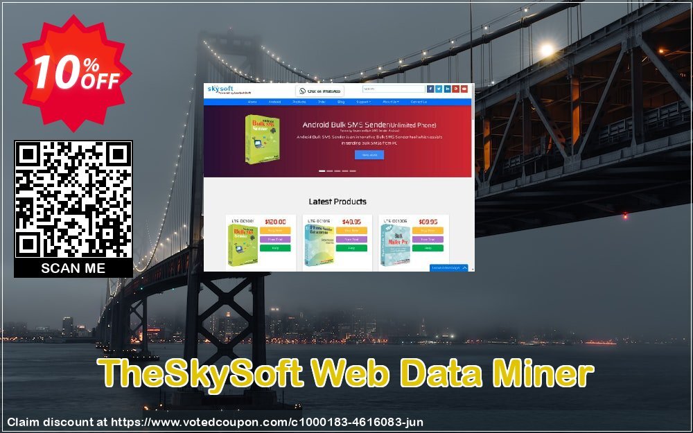 TheSkySoft Web Data Miner Coupon Code Jun 2024, 10% OFF - VotedCoupon