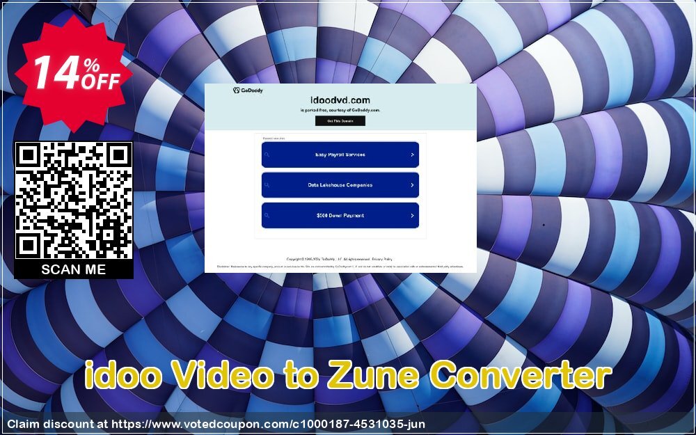idoo Video to Zune Converter Coupon, discount idoo Video to Zune Converter super deals code 2024. Promotion: super deals code of idoo Video to Zune Converter 2024