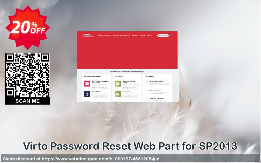 Virto Password Reset Web Part for SP2013 Coupon, discount Virto Password Reset Web Part for SP2013 wonderful offer code 2024. Promotion: wonderful offer code of Virto Password Reset Web Part for SP2013 2024