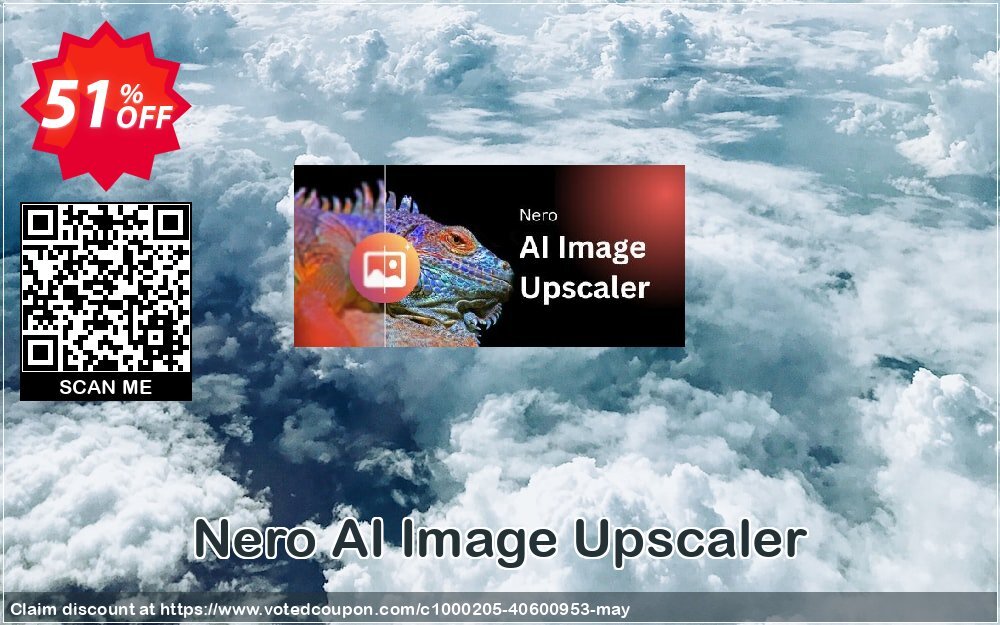 Nero AI Image Upscaler Coupon, discount 50% OFF Nero AI Image Upscaler, verified. Promotion: Staggering deals code of Nero AI Image Upscaler, tested & approved