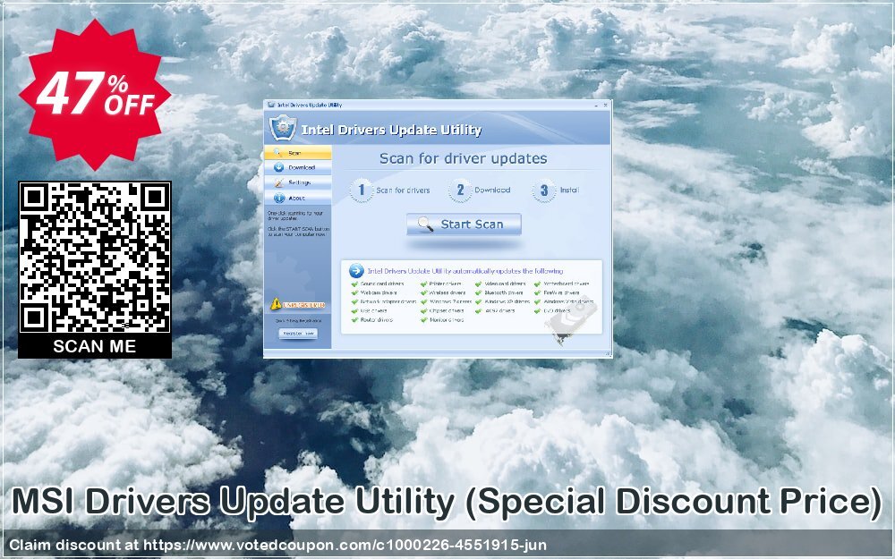 MSI Drivers Update Utility, Special Discount Price  Coupon, discount MSI Drivers Update Utility (Special Discount Price) wondrous sales code 2024. Promotion: wondrous sales code of MSI Drivers Update Utility (Special Discount Price) 2024
