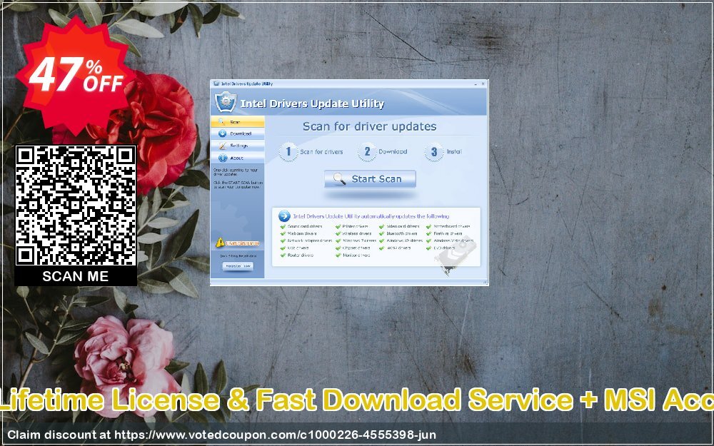 MSI Drivers Update Utility + Lifetime Plan & Fast Download Service + MSI Access Point, Bundle - $70 OFF  Coupon, discount MSI Drivers Update Utility + Lifetime License & Fast Download Service + MSI Access Point (Bundle - $70 OFF) awesome promo code 2024. Promotion: awesome promo code of MSI Drivers Update Utility + Lifetime License & Fast Download Service + MSI Access Point (Bundle - $70 OFF) 2024