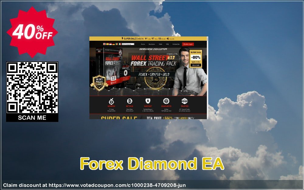 Forex Diamond EA Coupon, discount Forex Diamond EA Single License Awful deals code 2024. Promotion: Awful deals code of Forex Diamond EA Single License 2024