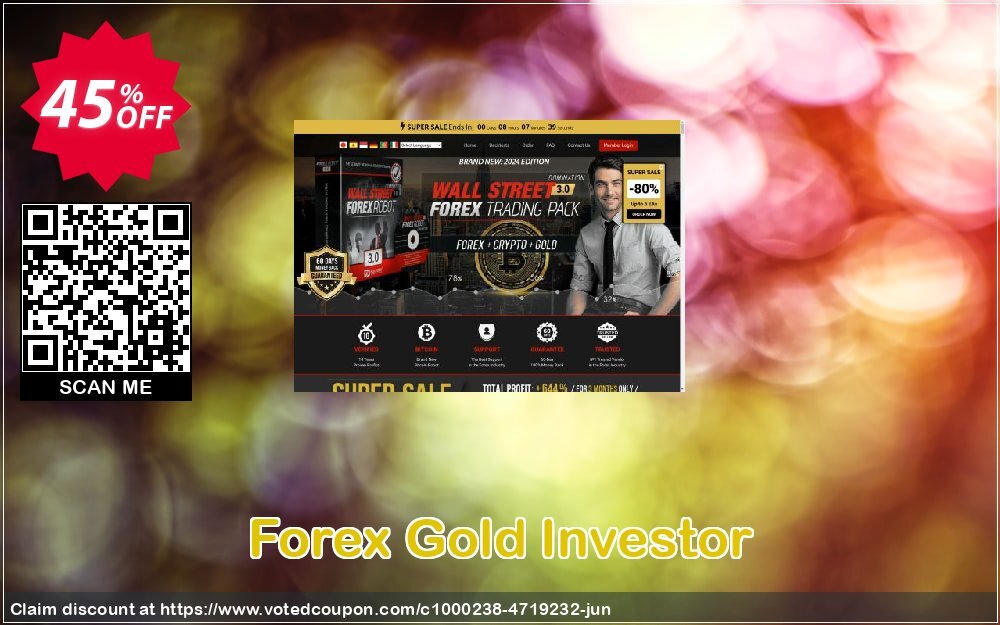 Forex Gold Investor voted-on promotion codes